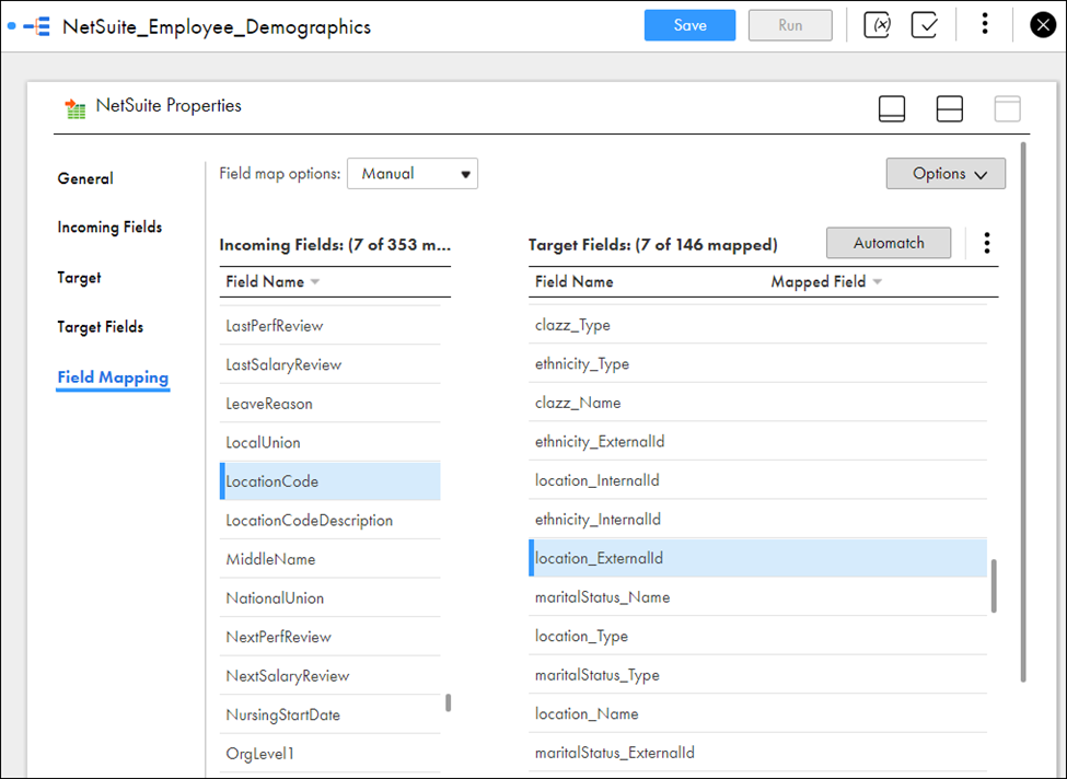 Configure A Data Mapping For NetSuite Employee Demographic Integrations   IntStudDataMappingNetSuiteEELocationFields 56038 